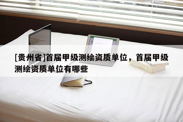 [貴州省]首屆甲級測繪資質(zhì)單位，首屆甲級測繪資質(zhì)單位有哪些
