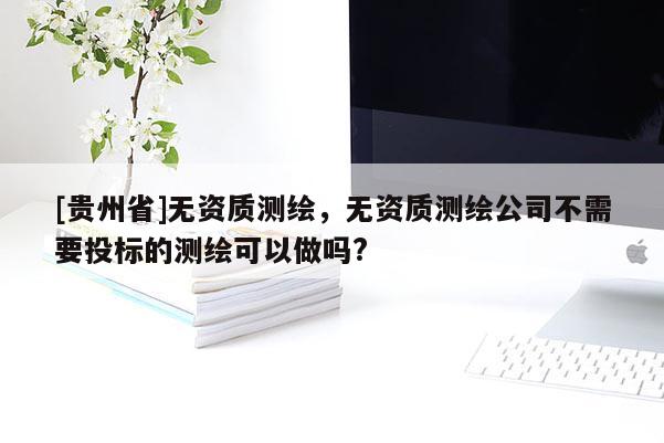 [貴州省]無資質(zhì)測繪，無資質(zhì)測繪公司不需要投標(biāo)的測繪可以做嗎?