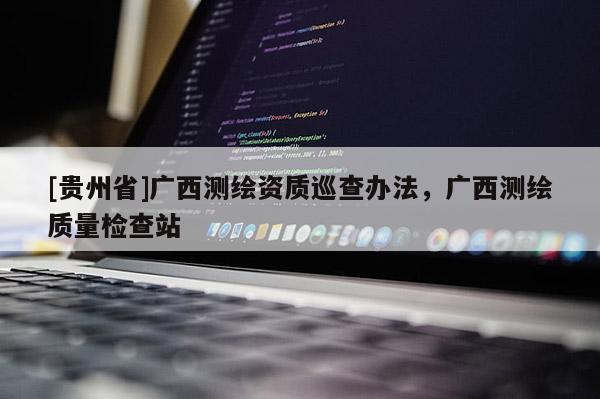 [貴州省]廣西測繪資質(zhì)巡查辦法，廣西測繪質(zhì)量檢查站