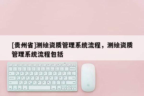 [貴州省]測繪資質管理系統(tǒng)流程，測繪資質管理系統(tǒng)流程包括